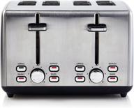 🍞 premium stainless steel 4-slice professional series toaster - model ps77451 логотип