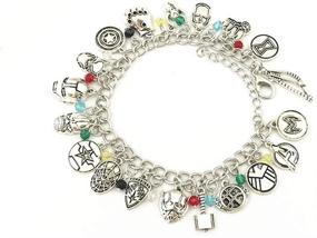 img 1 attached to 🕷️ Stylish Spiderman Avengers Captain Superhero Bracelet: Perfect Girls' Jewelry for Superhero Enthusiasts