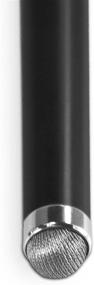 img 2 attached to 🖊️ Стилус-ручка Lenovo Yoga 710 (11 дюймов) - BoxWave EverTouch емкостный стилус, стилус с волоконным наконечником - глянцево-черный