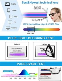 img 3 attached to 👓 WEMOOTANTS Anti-UV Cat Eye Blue Light Blocking Reading Glasses for Women - Computer Readers +0 +1.0 +1.5 +2.0 +2.5 +3.0 +3.5