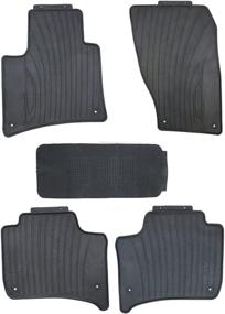 img 4 attached to All-Weather Floor Mats for Porsche Cayenne 2011-2018 - TMB