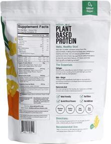 img 3 attached to 💚 Organic Skin Health Protein Powder: NovaLife Vanilla, 1.65 lbs - 20 Servings, 24g Protein, Collagen, Low Carb, Keto Friendly - Soy Free, Dairy Free, Non-GMO, Gluten Free, No Sugar Added