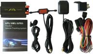advanced model tk103a: gps car tracker with gprs and vehicle theft protection system logo