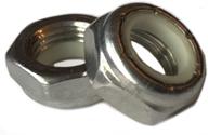 high-quality stainless steel thin jam nylon insert lock nuts 3/8-24 (pack of 10) - marine bolt supply for excellent durability and security logo