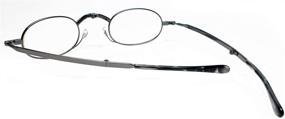 img 1 attached to 👓 Ultra-Compact Designer Reading Glasses: Spec-Fold Folding with Corning Glass Lens &amp; Case