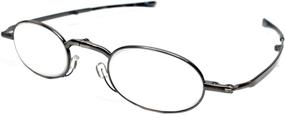 img 4 attached to 👓 Ultra-Compact Designer Reading Glasses: Spec-Fold Folding with Corning Glass Lens &amp; Case