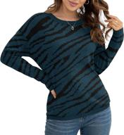 👚 viishow lightweight knitted crew neck sweater tops for women - long sleeve pullover sweaters logo