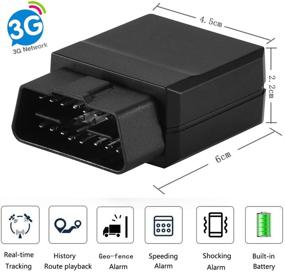 img 3 attached to 🚗 SinoTrack ST-902W 3G Real-Time OBD GPS Tracker: Small Device Locator with Alarm System for Cars, Trucks, Taxis - Supports Tracking Platform