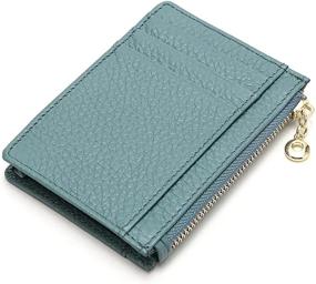 img 2 attached to Leather Credit Card Wallets for Women - Stylish Women's Handbags and Wallets