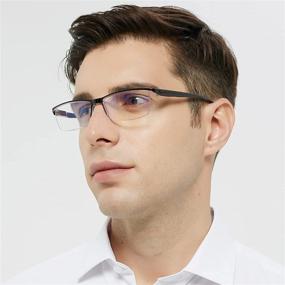 img 1 attached to 👓 WEMOOTANTS 4 Pack Blue Light Blocking Reading Glasses for Women and Men - Computer Readers in Various Strengths (1.0 1.5 2.0 to 4.0)