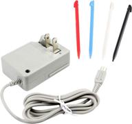 🔌 nintendo 3ds xl charger kit - ac power adapter, stylus pen, and wall travel charging cable - enhanced seo логотип