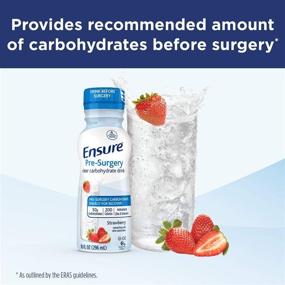 img 1 attached to Pre-Surgery Clear Strawberry Carbohydrate Drink - 10 fl oz, 4 Count