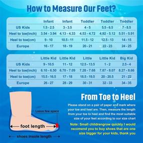 img 1 attached to 👣 EaseMate Kids Water Shoes: Quick-Dry Swim Socks for Boys and Girls, Non-Slip Aqua Sports Shoes - Toddler to Big Kids