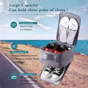 img 3 attached to 👟 Ultimate Travel Storage Shoe: The Multifunctional Portable Solution