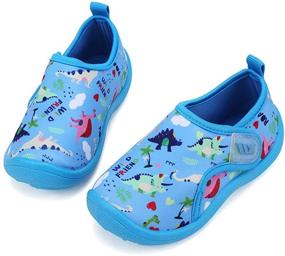 img 4 attached to FANTURE Toddler Sneakers Aquatic U420ZS1902 Blue Grn 25 Boys' Shoes in Outdoor