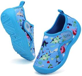 img 3 attached to FANTURE Toddler Sneakers Aquatic U420ZS1902 Blue Grn 25 Boys' Shoes in Outdoor