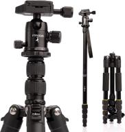 ftf gear compact aluminum dslr camera tripod and monopod: supports up to 20 lbs for exceptional stability logo