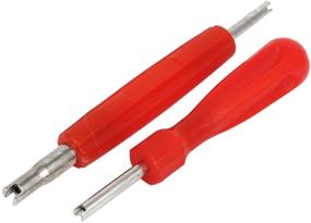 img 4 attached to 2-in-1 Dual Single Head Valve Core Remover & Tire Repair Tool Set by uxcell