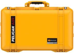 img 2 attached to Pelican Air 1555 Case No Foam (2020 Edition With Push Button Latches) - Yellow (015550-0011-240)