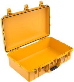 img 3 attached to Pelican Air 1555 Case No Foam (2020 Edition With Push Button Latches) - Yellow (015550-0011-240)