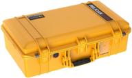 pelican air 1555 case no foam (2020 edition with push button latches) - yellow (015550-0011-240) logo