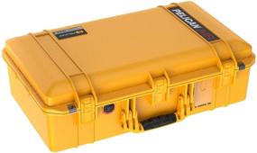 img 4 attached to Pelican Air 1555 Case No Foam (2020 Edition With Push Button Latches) - Yellow (015550-0011-240)