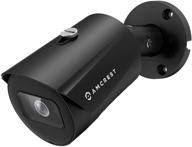 📷 amcrest ultrahd 5mp наружная poe камера: бюллет ip-камера с высоким разрешением, водонепроницаемым дизайном, широким углом обзора и мощным ночным видением. логотип