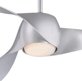 img 3 attached to 💨 Minka-Aire F803DL-SL Artemis - Led 58" Ceiling Fan: Powerful Cooling with Energy-Efficient LED Lighting