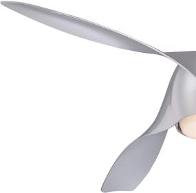 img 2 attached to 💨 Minka-Aire F803DL-SL Artemis - Led 58" Ceiling Fan: Powerful Cooling with Energy-Efficient LED Lighting