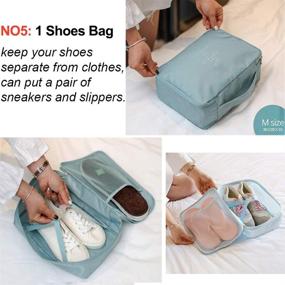 img 1 attached to 🧳 Optimize Your Travel Experience with Luggage Organizers & Toiletry Accessories for Efficient Packing