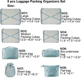 img 3 attached to 🧳 Optimize Your Travel Experience with Luggage Organizers & Toiletry Accessories for Efficient Packing