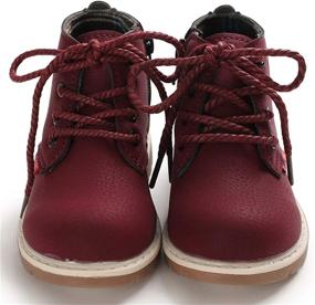 img 1 attached to BEBARFER Toddler Waterproof Anti Slip Outdoor Boys' Shoes ~ Boots