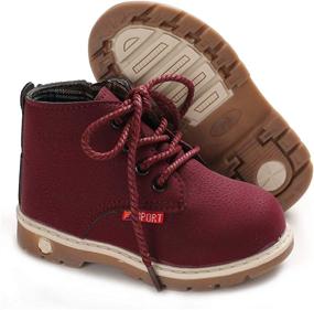 img 4 attached to BEBARFER Toddler Waterproof Anti Slip Outdoor Boys' Shoes ~ Boots