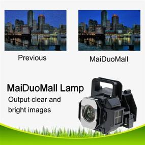 img 3 attached to 🎥 Проекторная лампа премиум качества с корпусом для замены в телевизоре Mitsubishi TV WD-65737 WD-65837 WD-73C9 WD-73737 - 915B403001