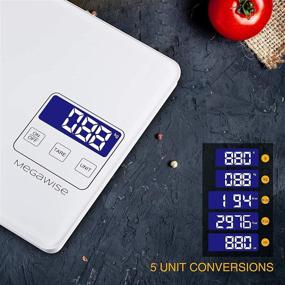 img 2 attached to 🍎 MegaWise White Precision Food Scale