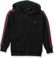 boys' clothing: southpole sweater with heather charcoal pockets logo