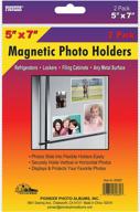 📸 pioneer 606807 freez-a-frame photo albums: magnetic 5x7 photo frame – convenient and versatile storage solution логотип