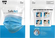 safeact respirator comfortable breathable protection logo