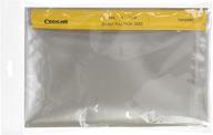 👜 coghlan's c8417 water resistant transparent unisex adult bag- 10.5 x 13.5-inch логотип