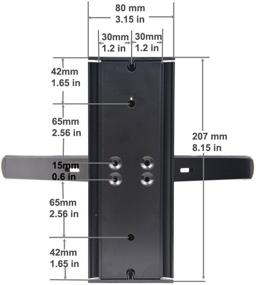 img 1 attached to 📺 VideoSecu DVD DVR VCR Wall Mount Bracket: Adjustable Shelf Holder for DVD Players, DVRs, Blu-Ray, VCR, Stereo, and Cable Boxes - 1XU