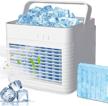 conditioner evaporative rechargeable cooling humidifier logo