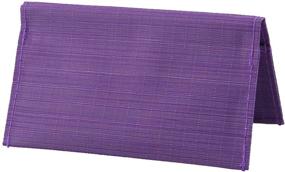 img 3 attached to 💼 Allett Business Holder for Men - Purple Accessory