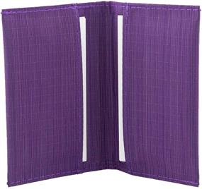 img 2 attached to 💼 Allett Business Holder for Men - Purple Accessory