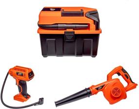 img 4 attached to Armor All CKA203A 20V Cordless Utility Wet/Dry Shop Vacuum 3-Tool Kit