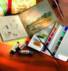 img 3 attached to DANIEL SMITH Watercolor Iridescent Antique Painting, Drawing & Art Supplies
