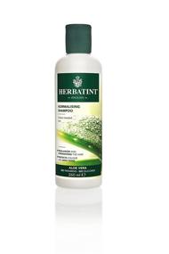 img 3 attached to 🌿 Herbatint Aloe Vera Normalizing Shampoo and Royal Cream Conditioner Bundle, 8.79 fl oz each