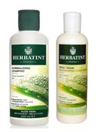 🌿 herbatint aloe vera normalizing shampoo and royal cream conditioner bundle, 8.79 fl oz each logo