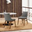 armen living azalea fabric chairs set furniture for dining room furniture logo