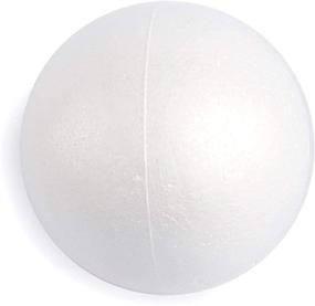 img 1 attached to 🔵 Juvale 7.5 Inch Large Foam Balls for Crafts: White 2 Pack - Perfect for Science Projects, Spheres, Flower Centerpieces and More