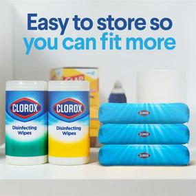 img 1 attached to 🧼 Clorox Disinfecting Wipes: Bleach Free Cleaning Wipes, Fresh Scent, Moisture Seal Lid (Pack of 3, 75 Wipes) - New Packaging